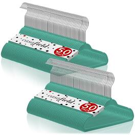 Casafield - 100 Velvet 11-in Baby Hangers - Teal