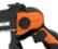 Alt View 13. WORX - 20V 5" Cordless Pruning Saw (1 x 2.0 Ah Battery and 1 x Charger) - Black.