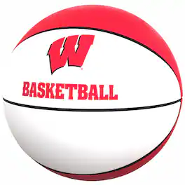 Logo Brands - Wisconsin Badgers Official-Size Autograph Basketball - Multicolor