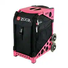 Zuca - Obsidian Black Sport Insert Bag & Frame - Pink