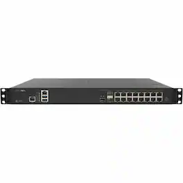 SonicWall - NSa 2800 Network Security/Firewall Appliance - Centralized Management - 16 Port - 10 Gigabit Ethernet, 5 - Black
