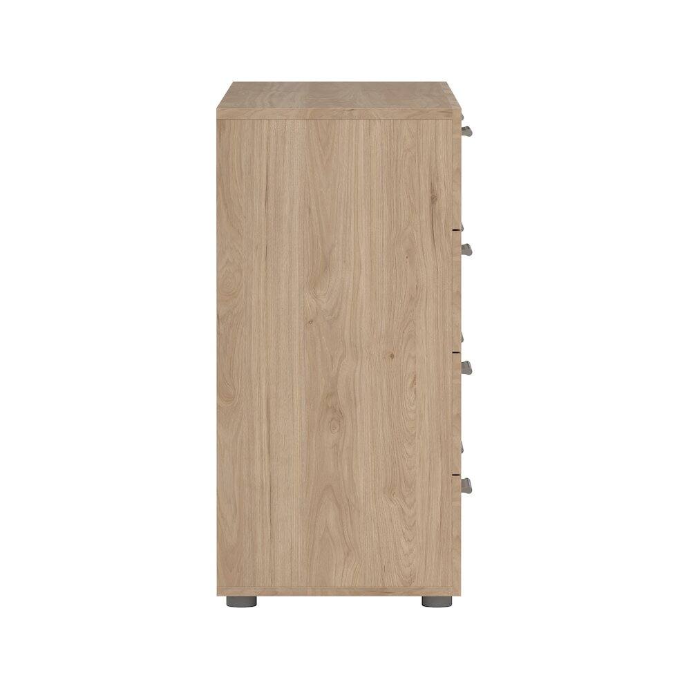 Alt View 6. Tvilum - Pepe 8 Drawer Double Dresser, Jackson Hickory - Brown.