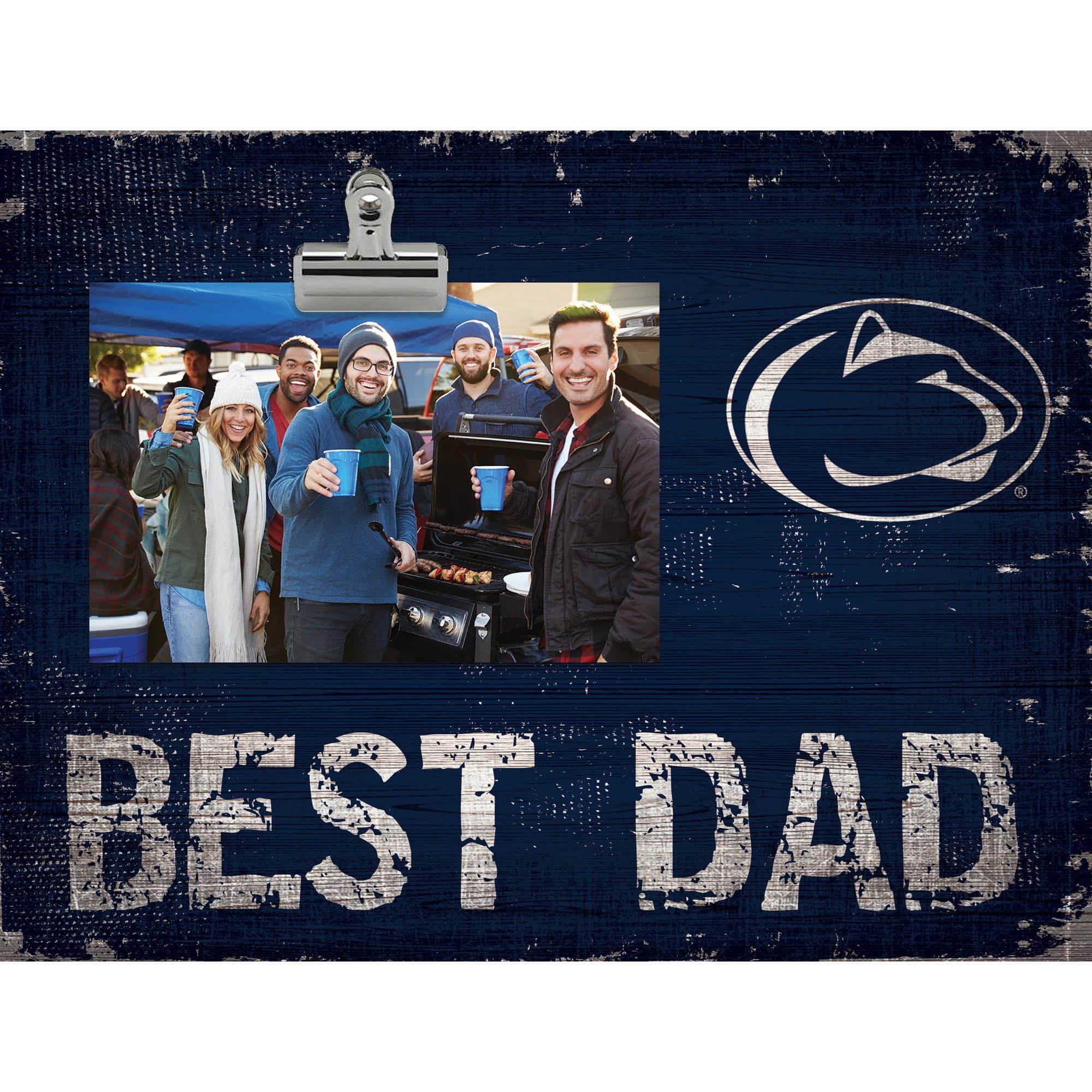 Fan Creations - Penn State Nittany Lions 8'' x 10.5'' Best Dad Clip Frame - Multicolor price history on PriceWatchPro