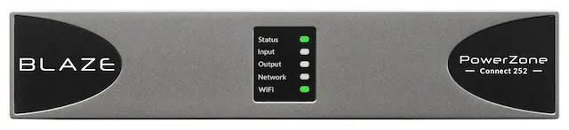 BLAZE
PowerZone - Connect 252 - WiFi
Status
Input
Output
Network
WiFi
