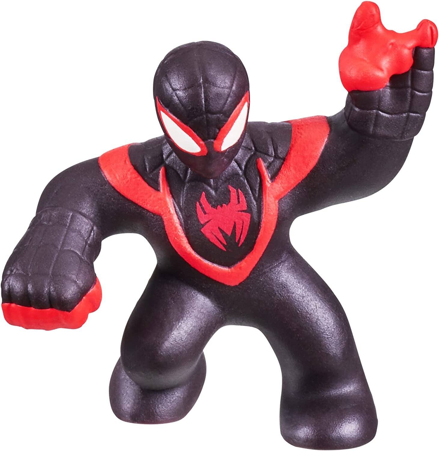 Back. Moose Toys - Heroes of Goo Jit Zu Marvel Mega Mini 6-Pack Stretchy & Squishy 2.5" Collectible Hero Figures Ages 4+ - Multicolour.