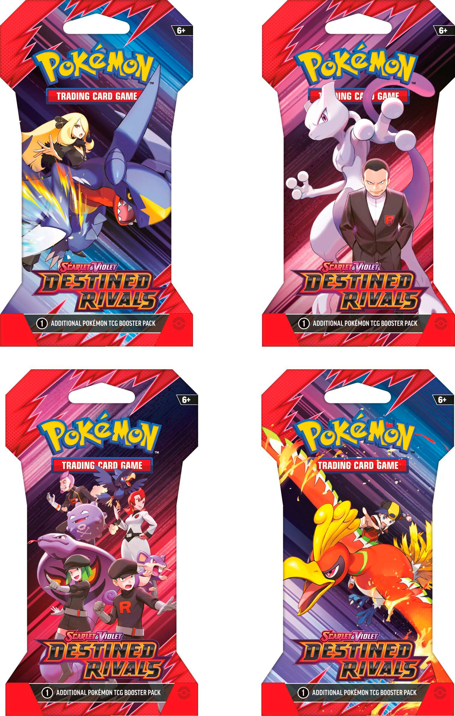 6+ PoKeMoN - TRADING CARD GAME 6+ PoKeMoN ING CF J GAME DESTINED RIVALS 1 ADDITIONAL POKemon TCG BOOSTER PACK SCARLET VIOLET & DESTINED RIVALS 1 ADDITIONAL POKemon TCG BOOSTER PACK