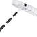 Alt View 14. Costway - 21FT Telescoping Snow Roof Rake Shovel Large Poly Blade Aluminum Tube Non-Slip Handle - silvery white.