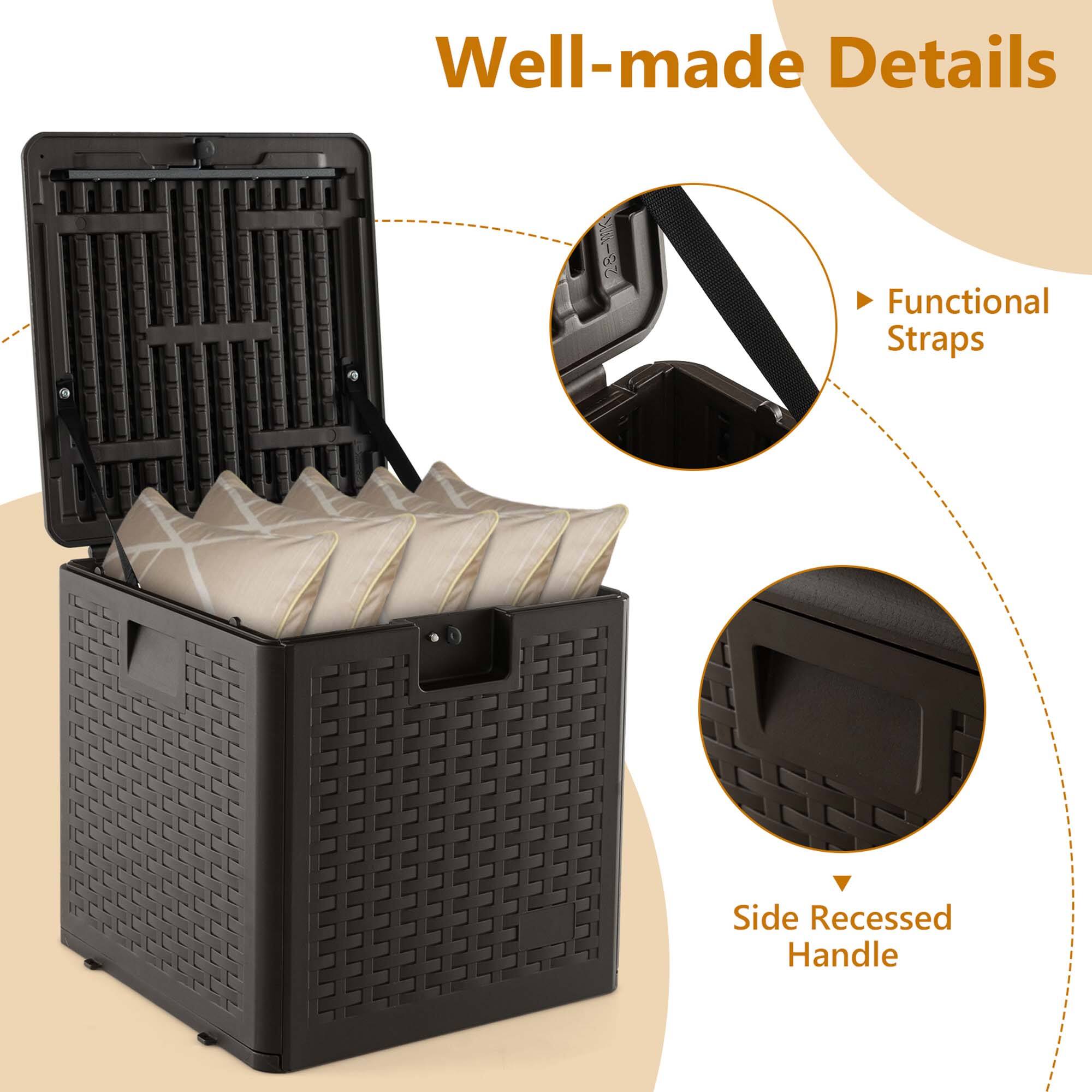 Well-made Details

- Functional Straps
- Side Recessed Handle