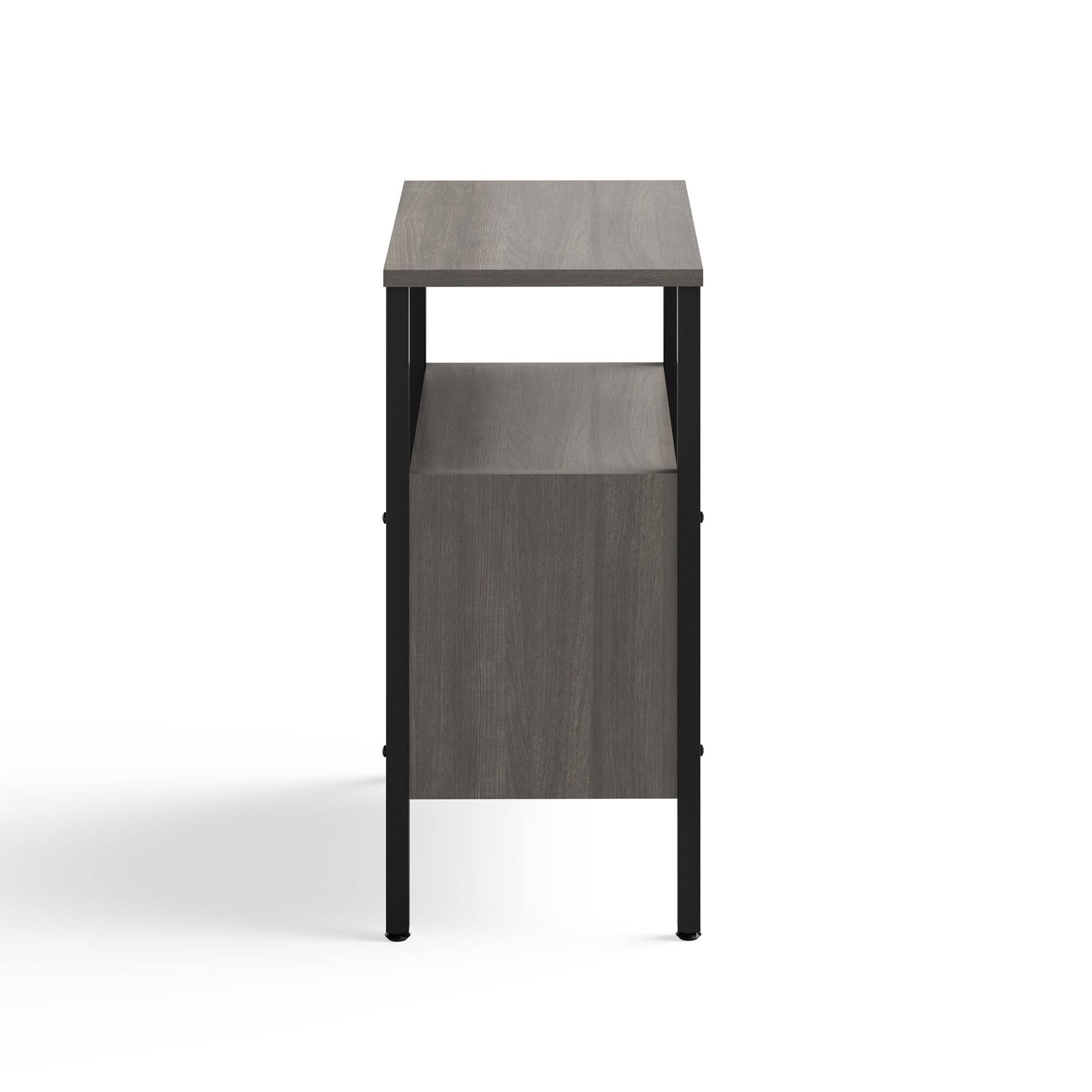 Alt View 2. Safco - Safco Simple Storage Space Saving Compartment Organizer Stand, Sterling Ash - Grey.