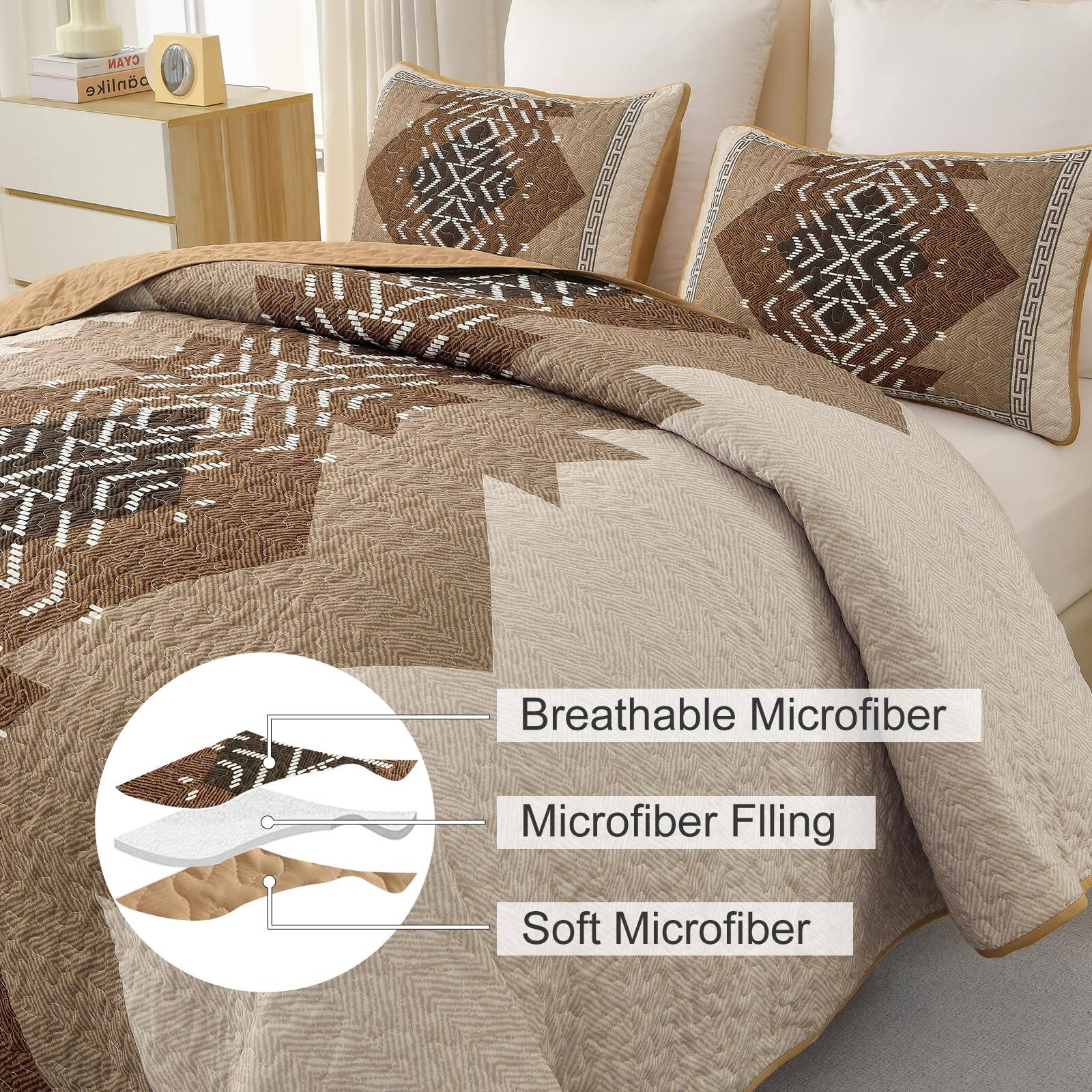 - Breathable Microfiber
- Microfiber Filling
- Soft Microfiber