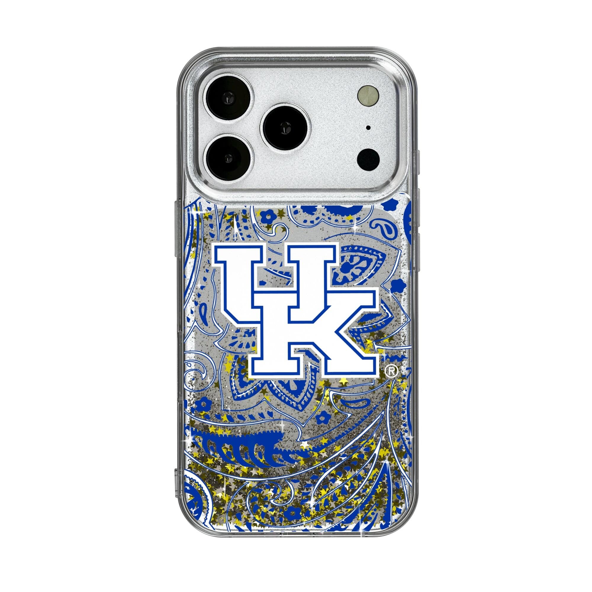 Keyscaper - NCAA - Kentucky Wildcats iPhone Glitter Paisley Design Case - 17 - Multicolor price history on PriceWatchPro
