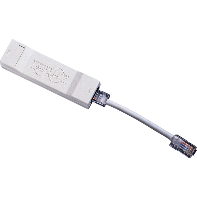 Eaton Tripp Lite Series DataShield In-Line Surge Protector for Network and Phone Lines, 1-Line RJ45 - Unknown
