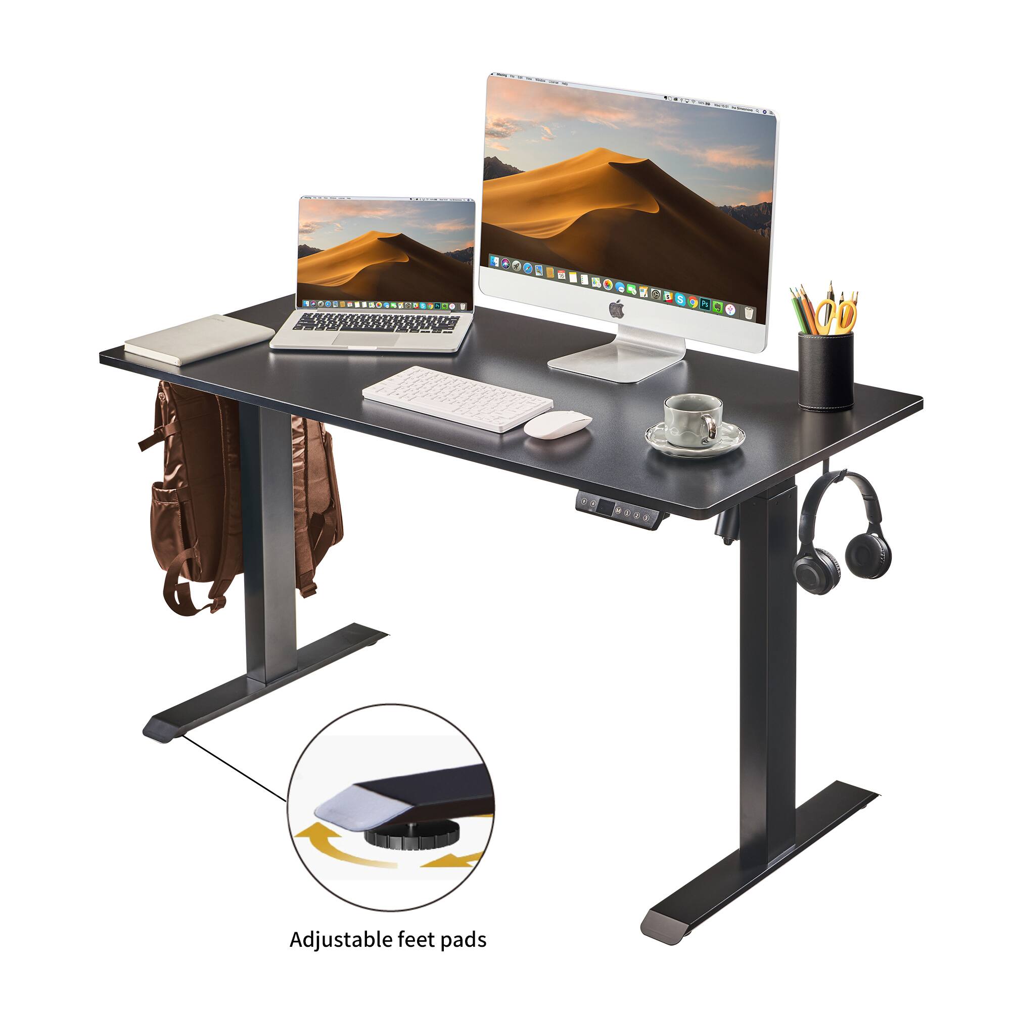 Adjustable feet pads