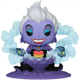 Funko - POP! Deluxe Disney: Villains - Ursula on Throne - Collectibles - Multicolor