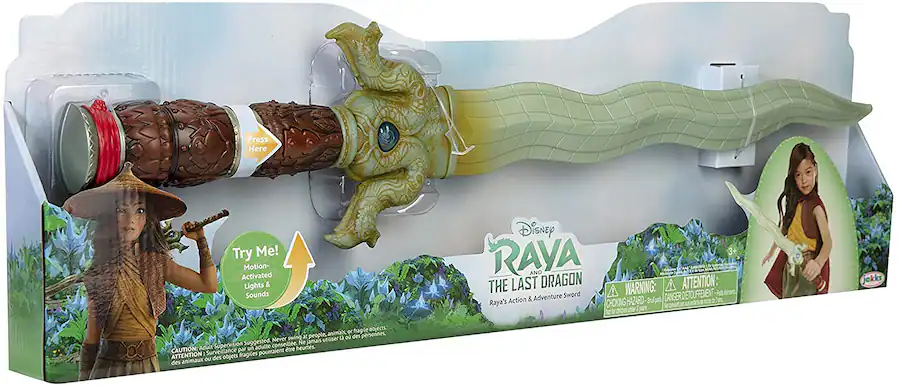Disney Disneys Raya and the Last Dragon Light & Sound Role Play Sword ...