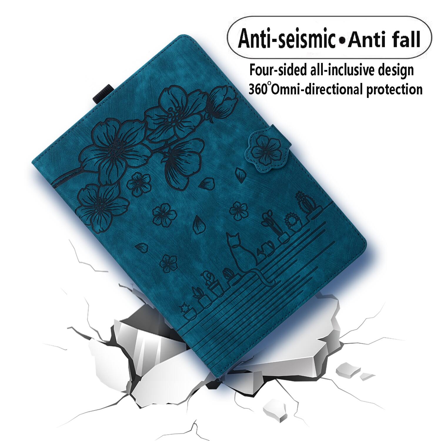 Anti-seismic • Anti fall  
Four-sided all-inclusive design  
360° Omni-directional protection