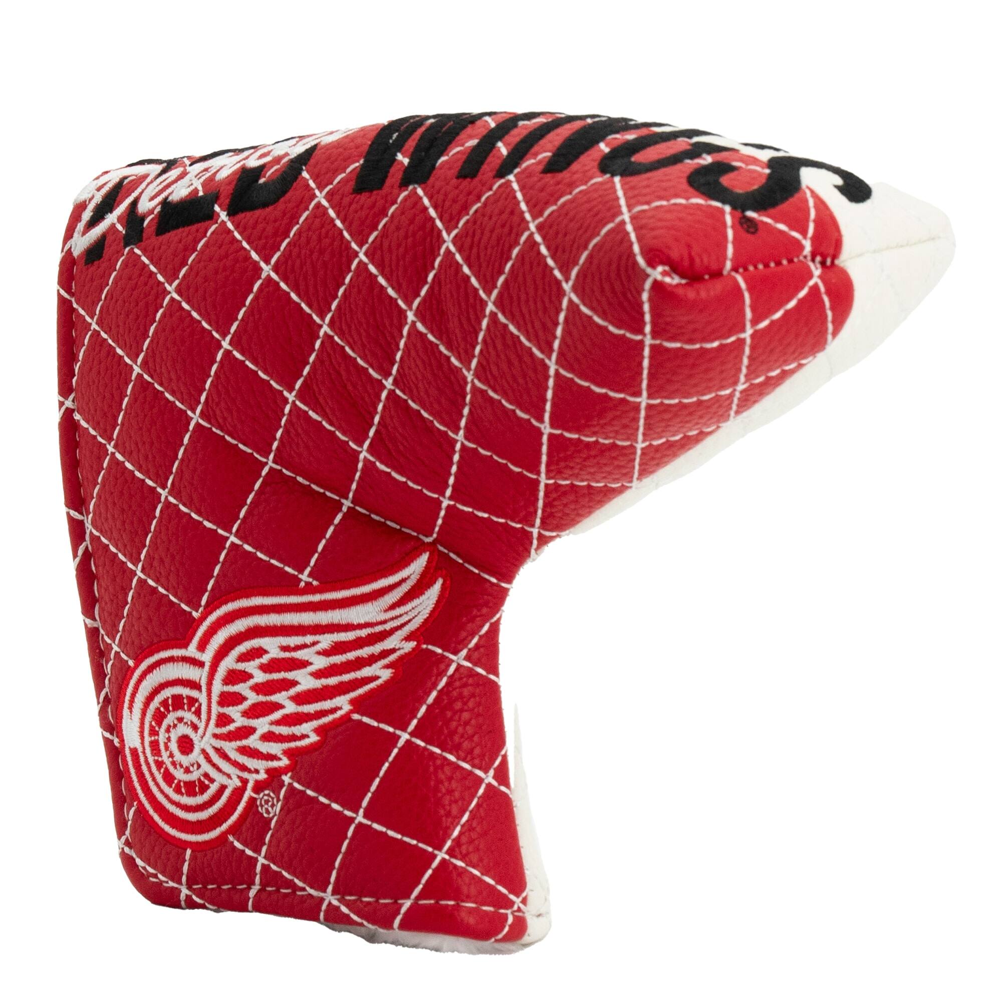 Alt View 2. Team Golf - Detroit Red Wings Quilted Blade Putter Cover - Multicolor.