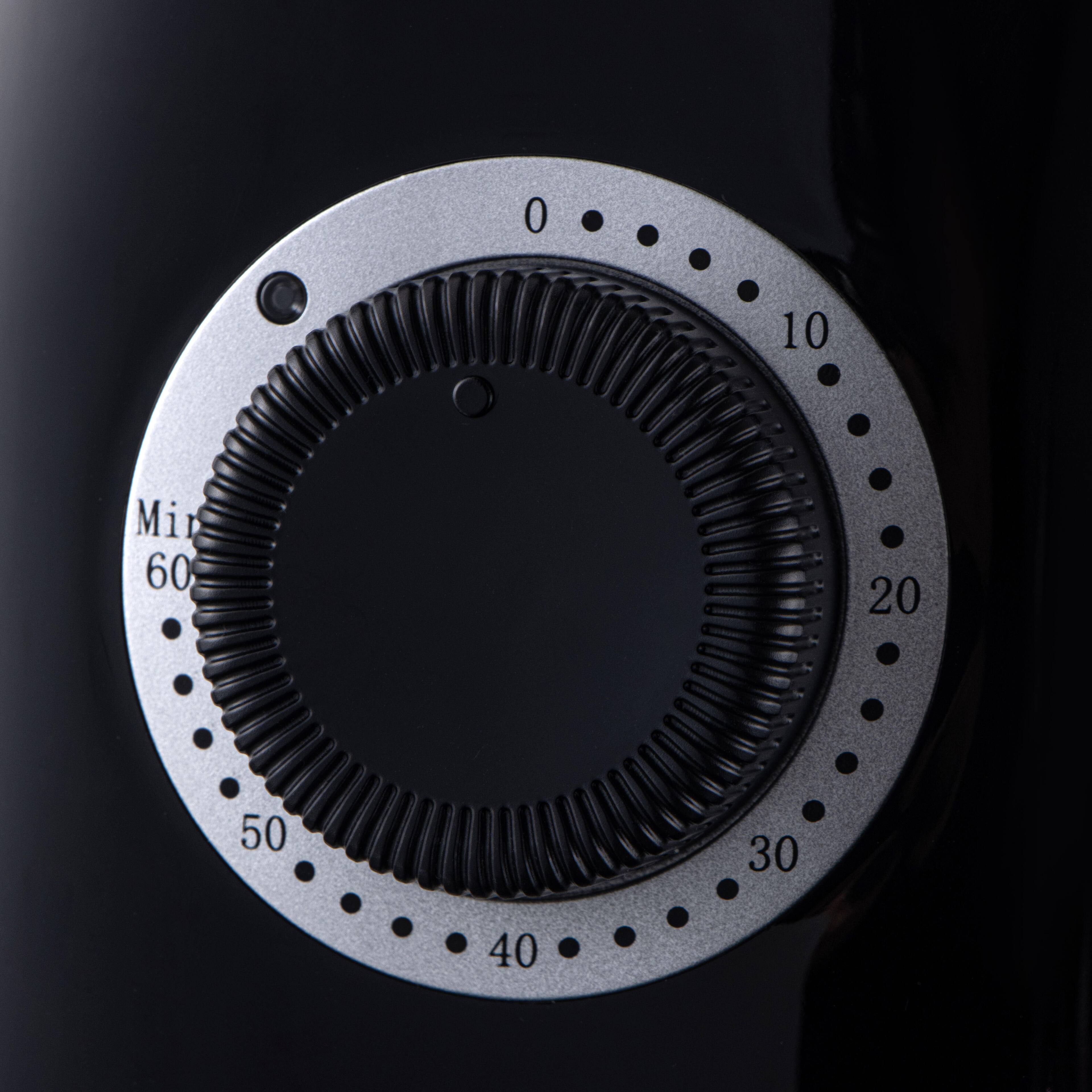 Back. Uber Appliance - Uber Appliance Mini Air Fryer - 2 Quart Capacity, PFOA/PTFE Free, Easy Clean Ceramic Design - Black.