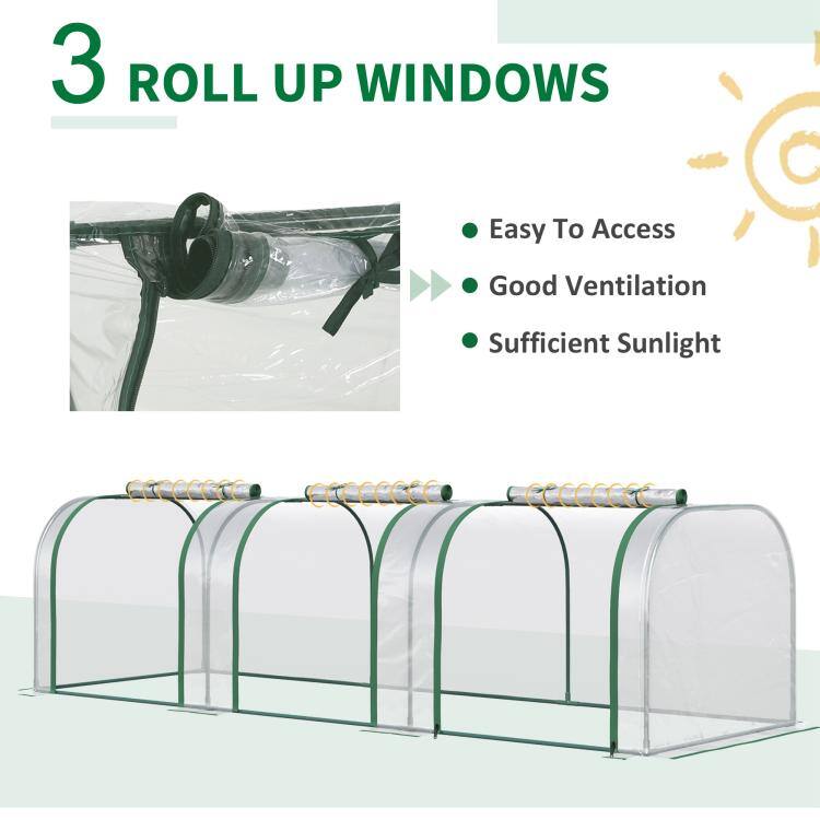 3 ROLL UP WINDOWS

- Easy To Access
- Good Ventilation
- Sufficient Sunlight