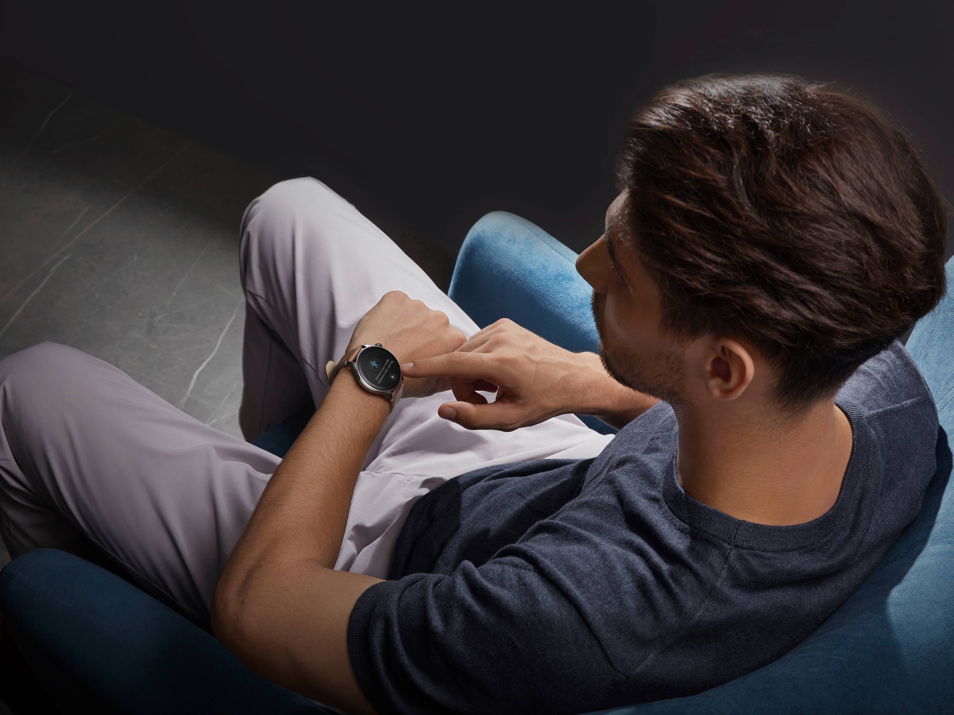 Alt View 11. Amazfit - Amazfit GTR 4 Smartwatch 36.2mm Aluminum Alloy - Brown.