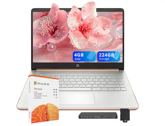 4GB RAM
224GB Storage
hp
Microsoft 365 Personal
1 person
12-month subscription
Premium apps with the latest updates
1TB cloud storage
Advanced security