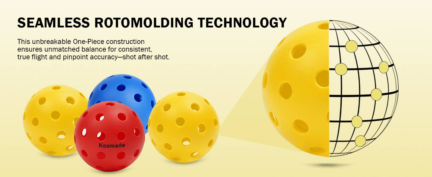 SEAMLESS ROTOMOLDING TECHNOLOGY

This unbreakable One-Piece construction ensures unmatched balance for consistent, true flight and pinpoint accuracy—shot after shot.