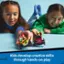Kids develop creative skills through hands-on play.