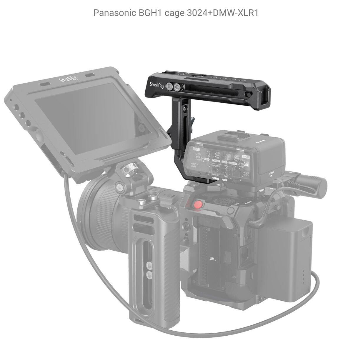 Panasonic BGH1 cage 3024+DMW-XLR1  
SmallRig Smollig
