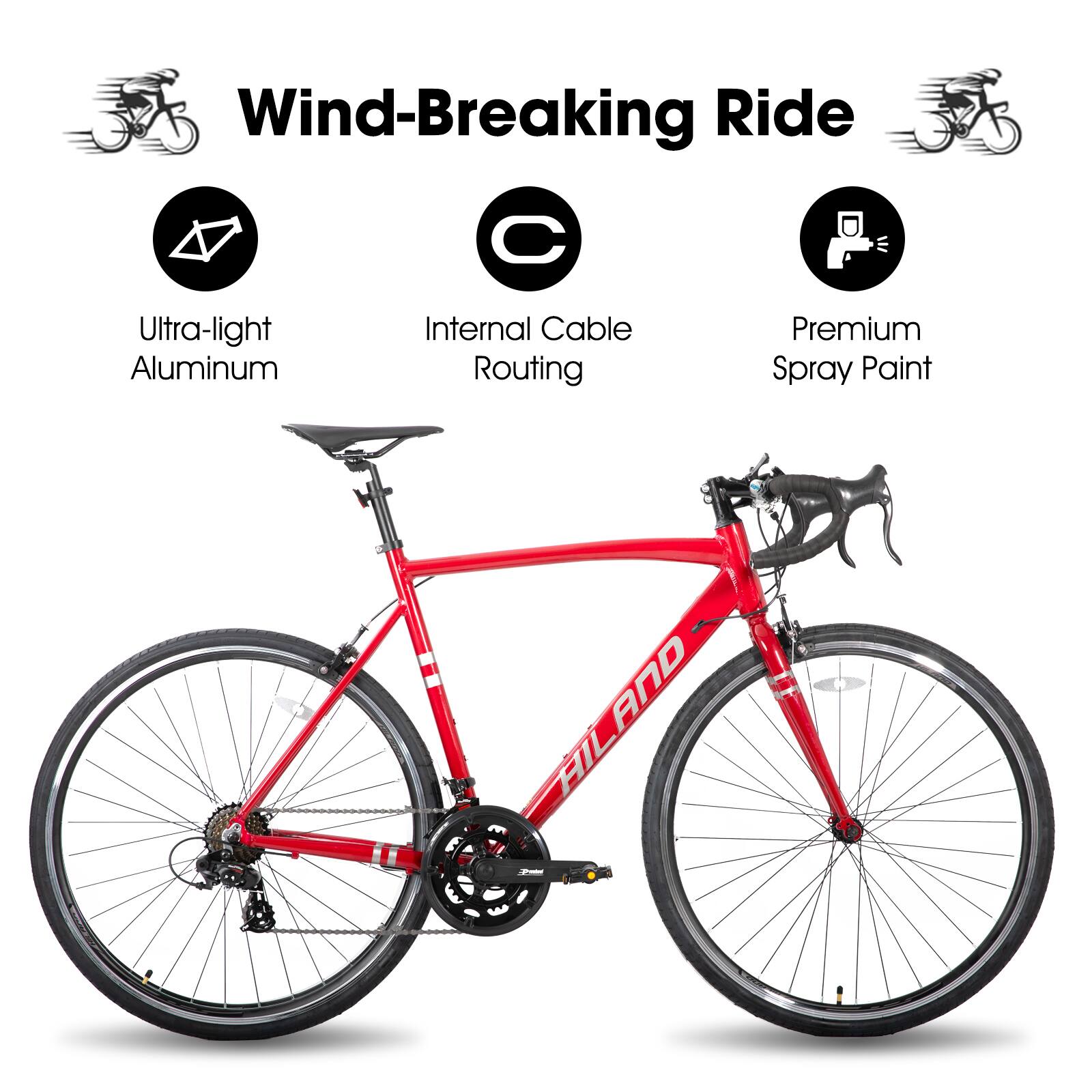 Wind-Breaking Ride  
C  
Ultra-light Aluminum  
Internal Cable Routing  
Premium Spray Paint  
AILAND