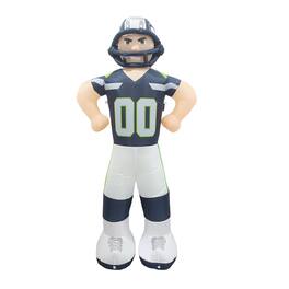 Logo Brands - Seattle Seahawks Player Lawn Inflatable - Multicolor