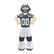 Front. Logo Brands - Seattle Seahawks Player Lawn Inflatable - Multicolor.