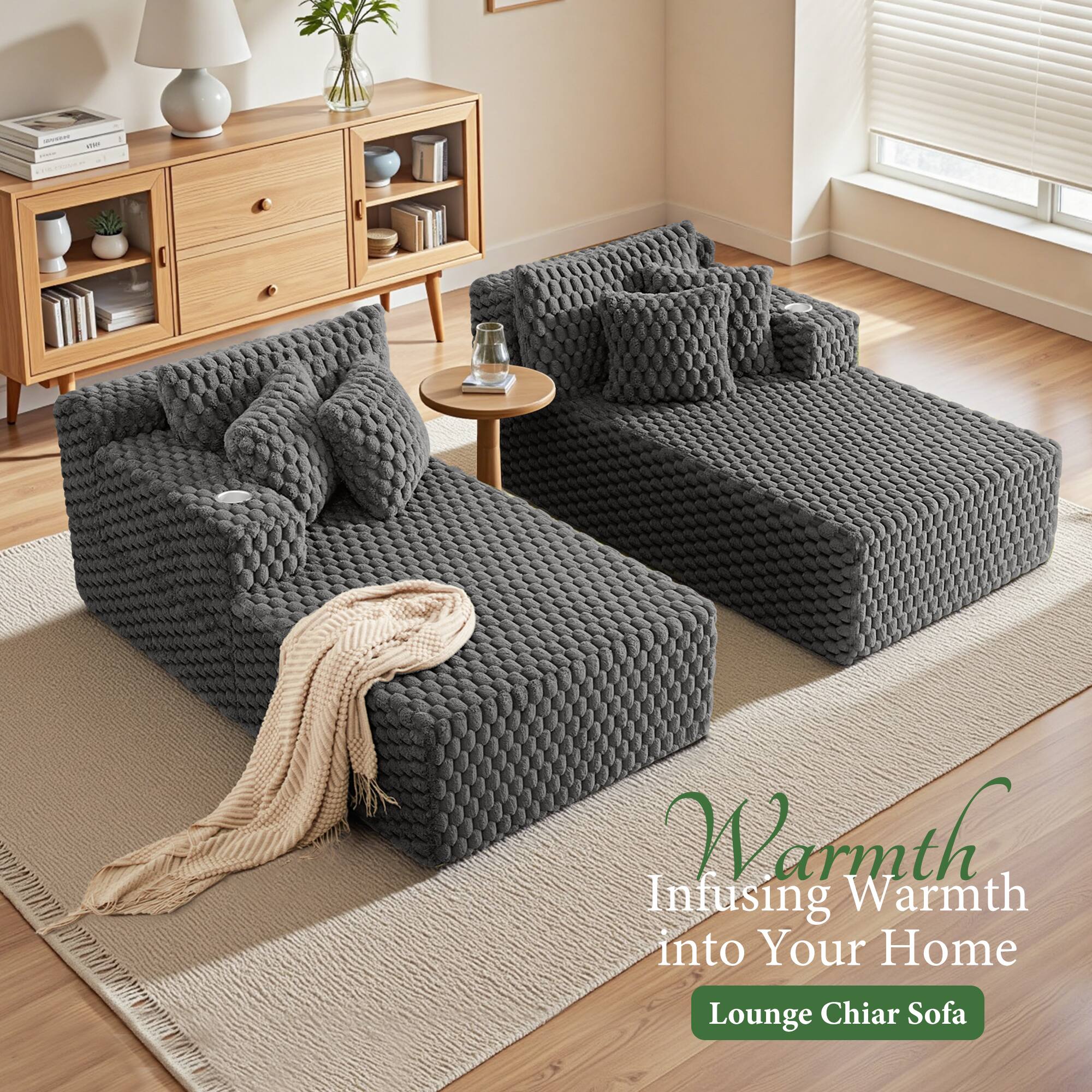 Warmth  
Infusing Warmth into Your Home  
Lounge Chiar Sofa