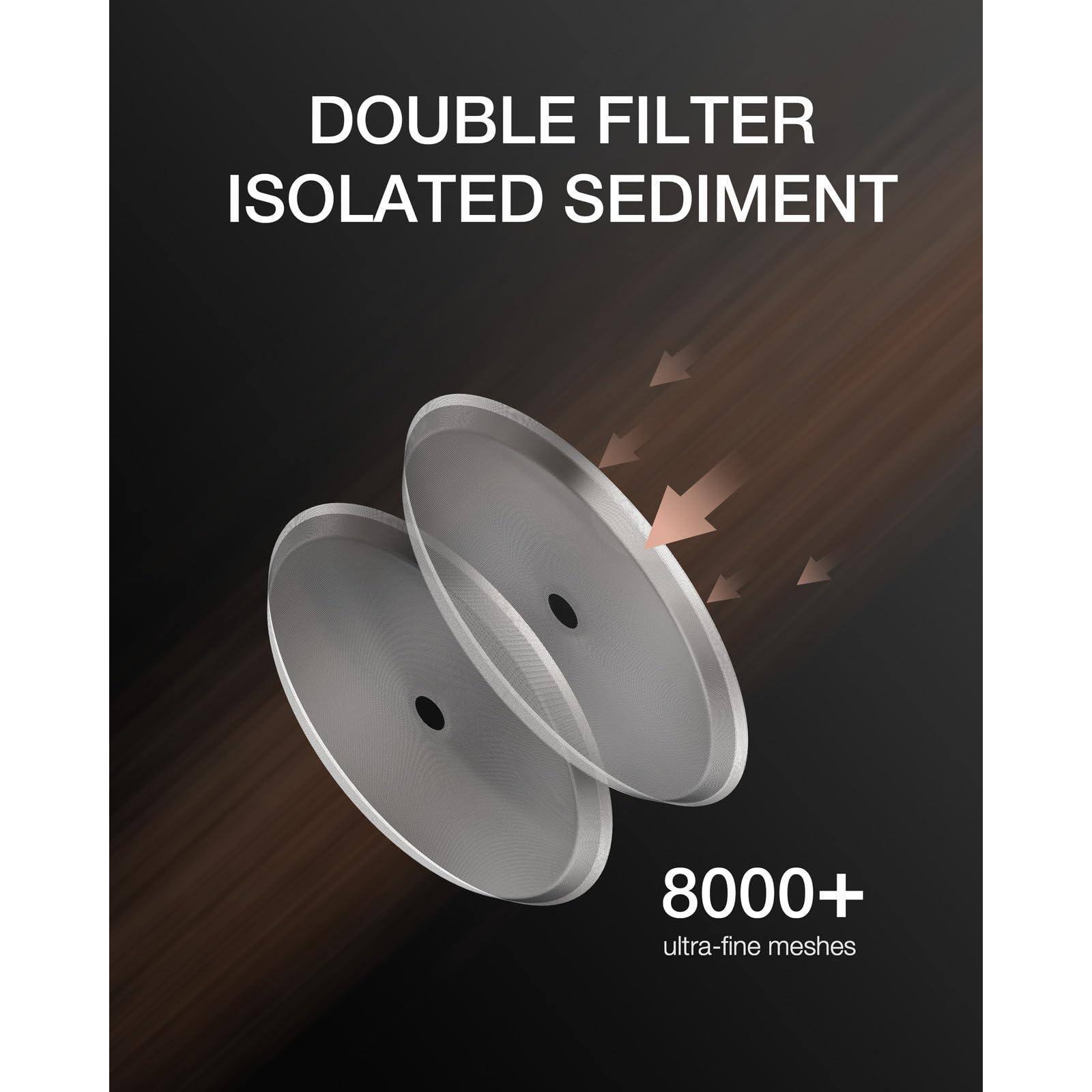 DOUBLE FILTER ISOLATED SEDIMENT

8000+ ultra-fine meshes