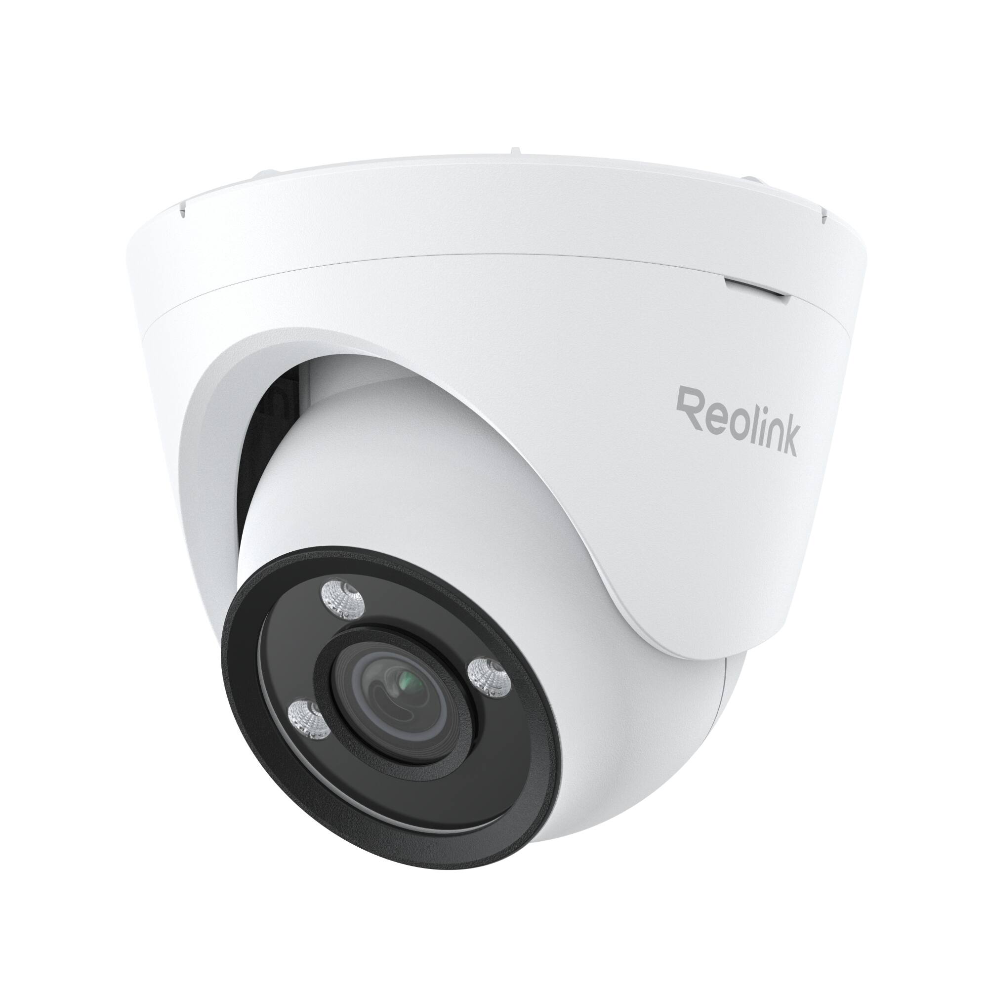 Left. Reolink - Reolink CX820 4K 8MP PoE Security Camera Color Night Vision F1.0 Aperture 2-way audio Person/Car/Animal Smart Detection - white.