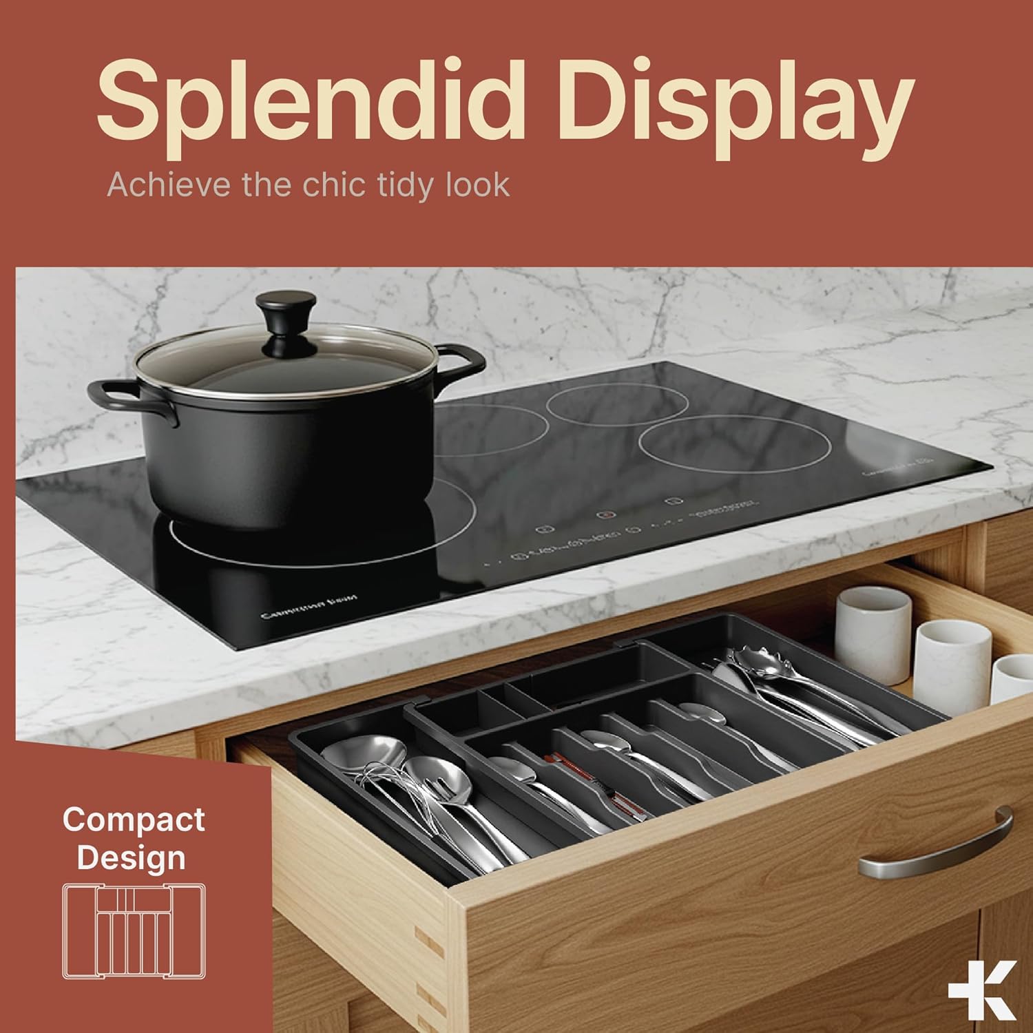 Splendid Display, Achieve the chic tidy look, Compact Design