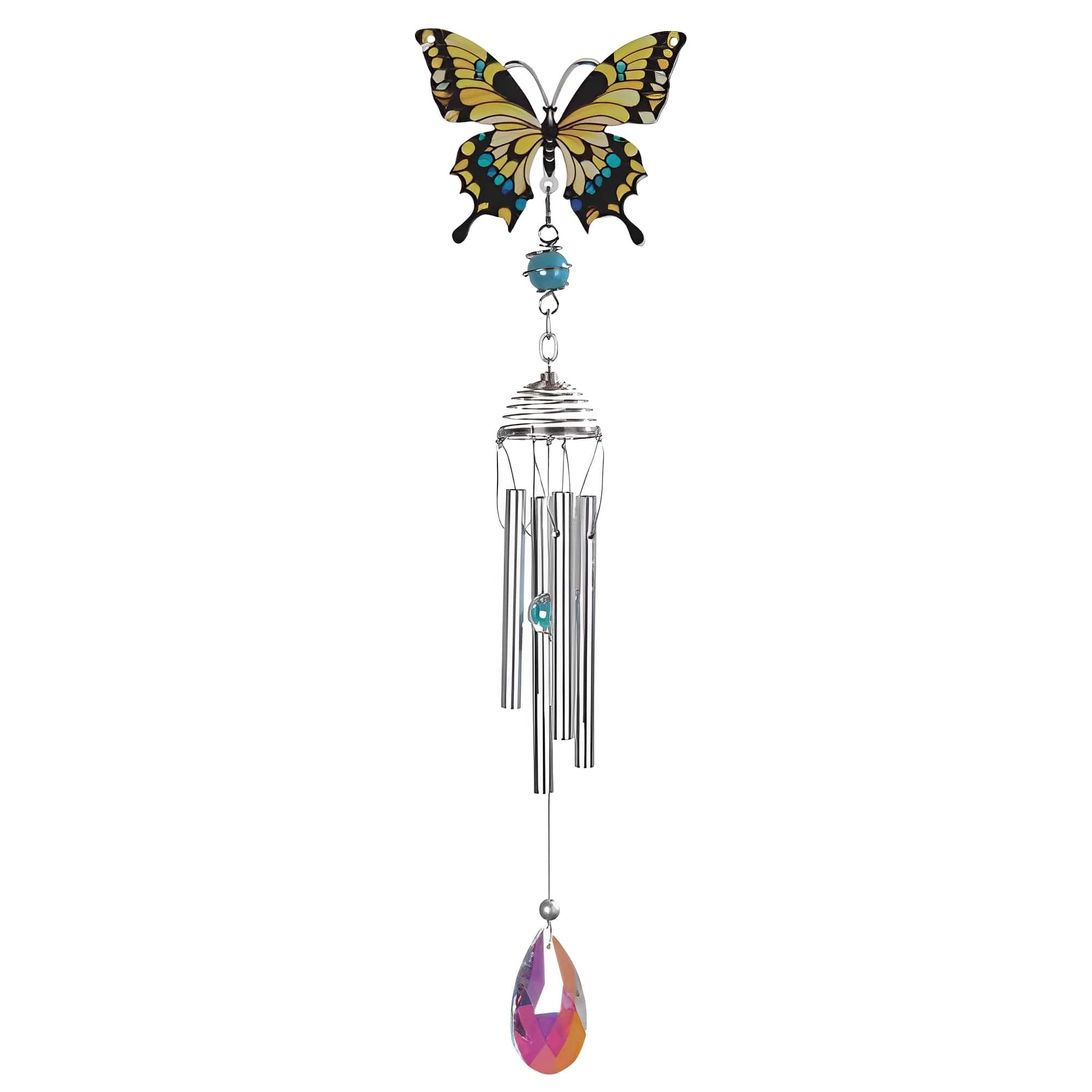 Photos - Other Decoration Butterfly FC Design - 21"Long  Acrylic Mini Wind Chime Outdoor Patio or Garden Hanging Wind Chime Decoration APW-32262 
