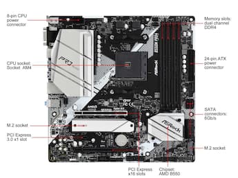 ASRock B550M PRO4 - Best Buy ASRock B550M PRO4 - Best Buy