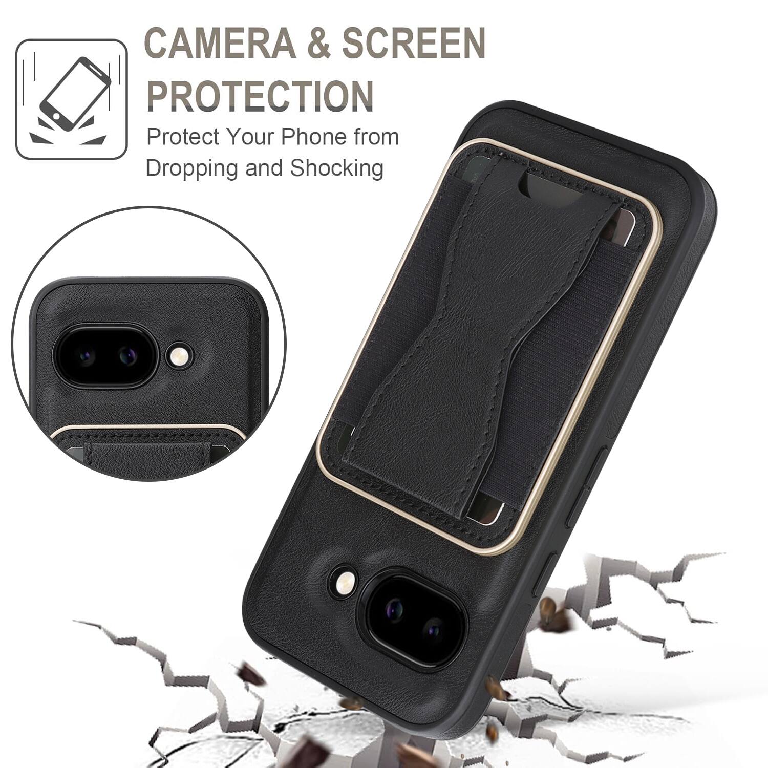 CAMERA & SCREEN PROTECTION  
Protect Your Phone from Dropping and Shocking