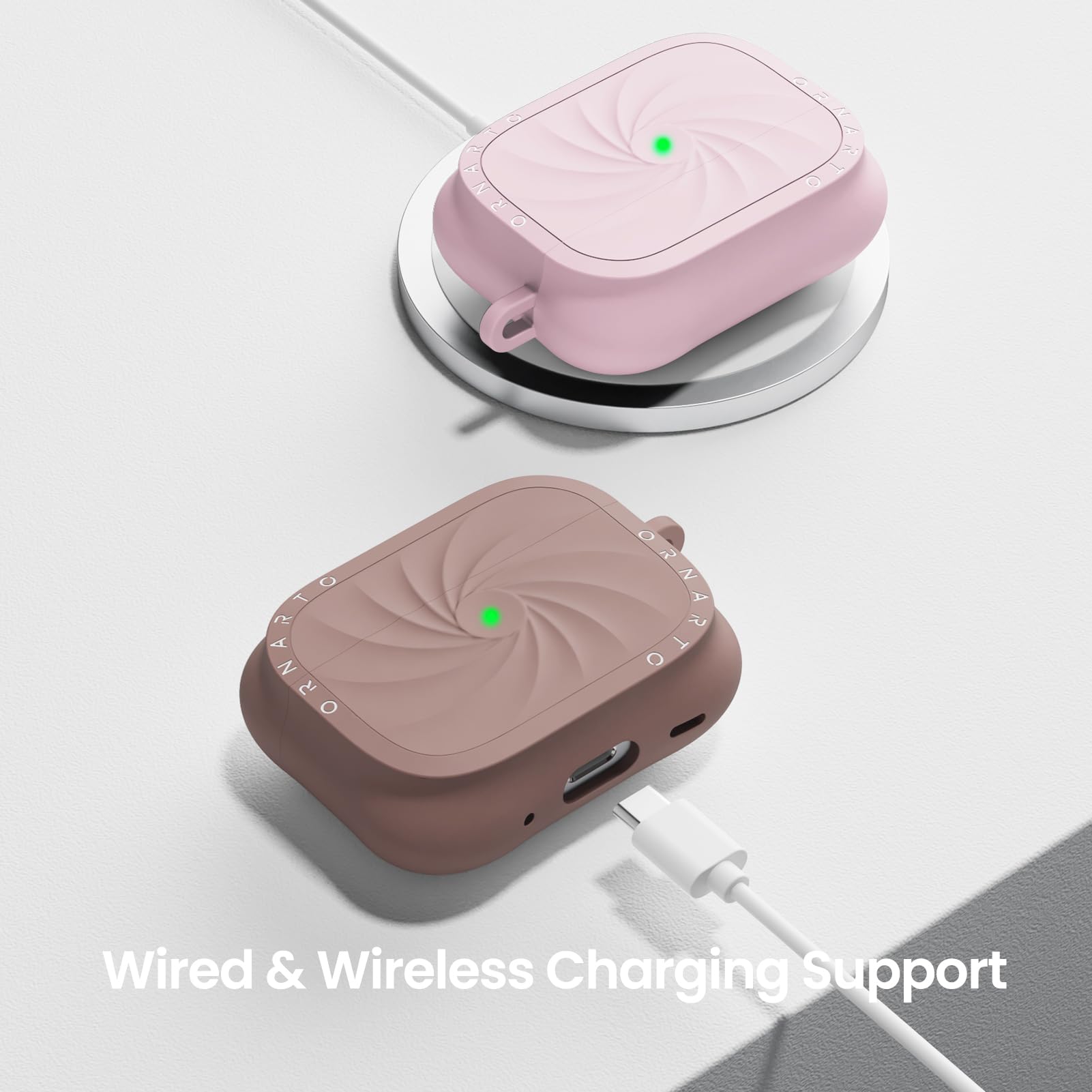Wired & Wireless Charging Support
