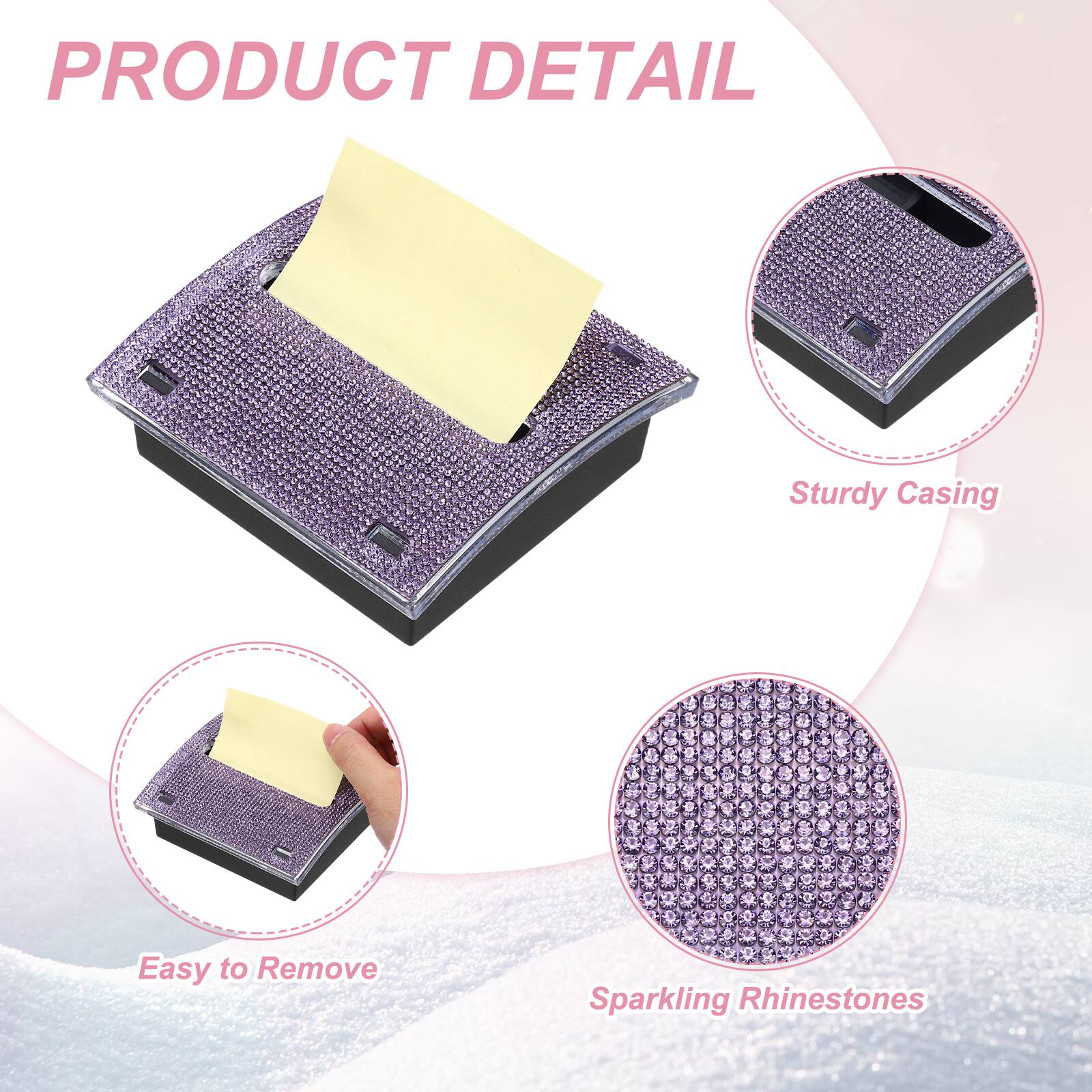 PRODUCT DETAIL

- Sturdy Casing
- Easy to Remove
- Sparkling Rhinestones