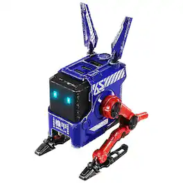 GravaStar - 65W Alpha65 Robot Fast GaN Charger Block - War-Damaged Blue