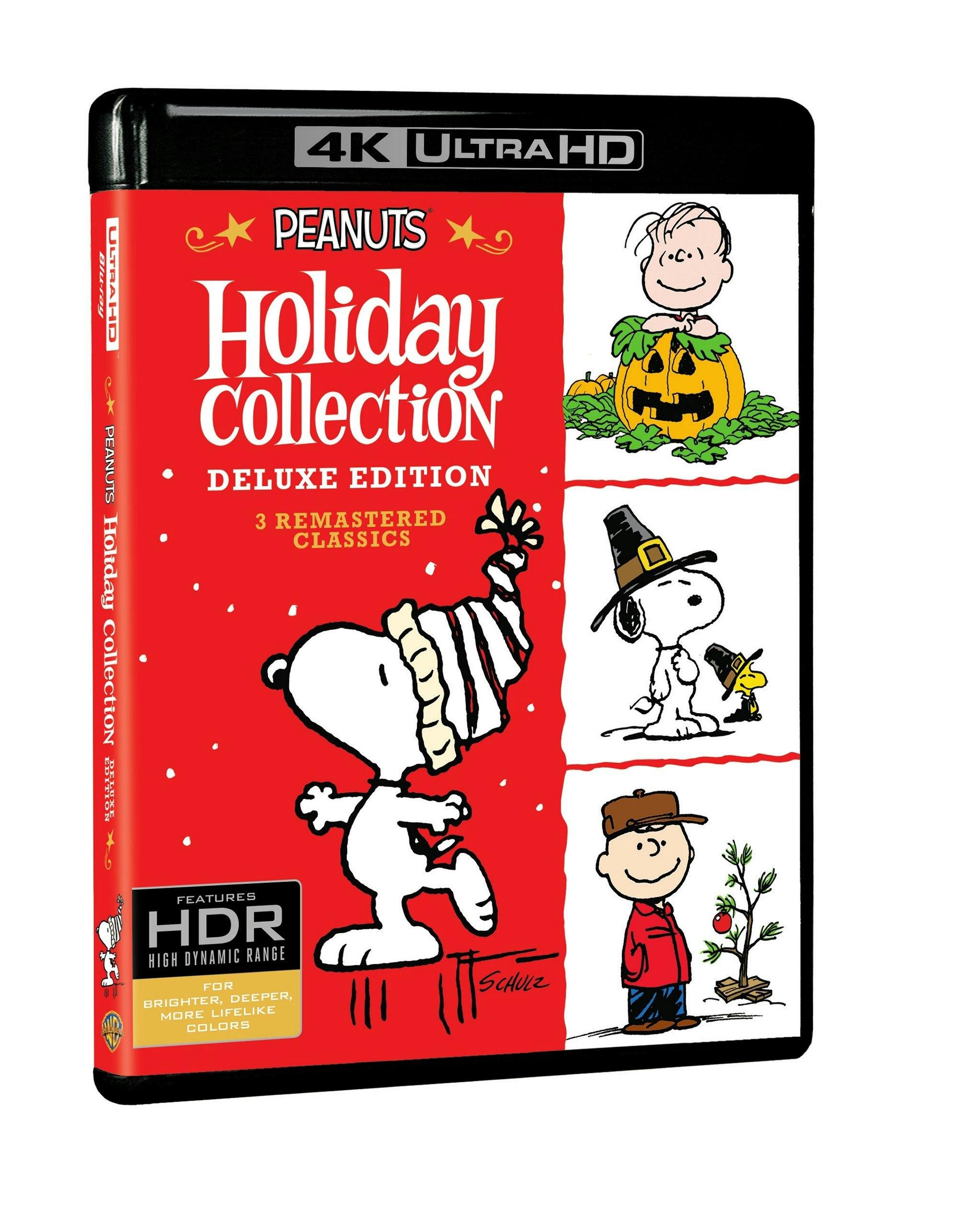 Angle. Peanuts Deluxe Holiday Collection - 4K Blu-Ray.