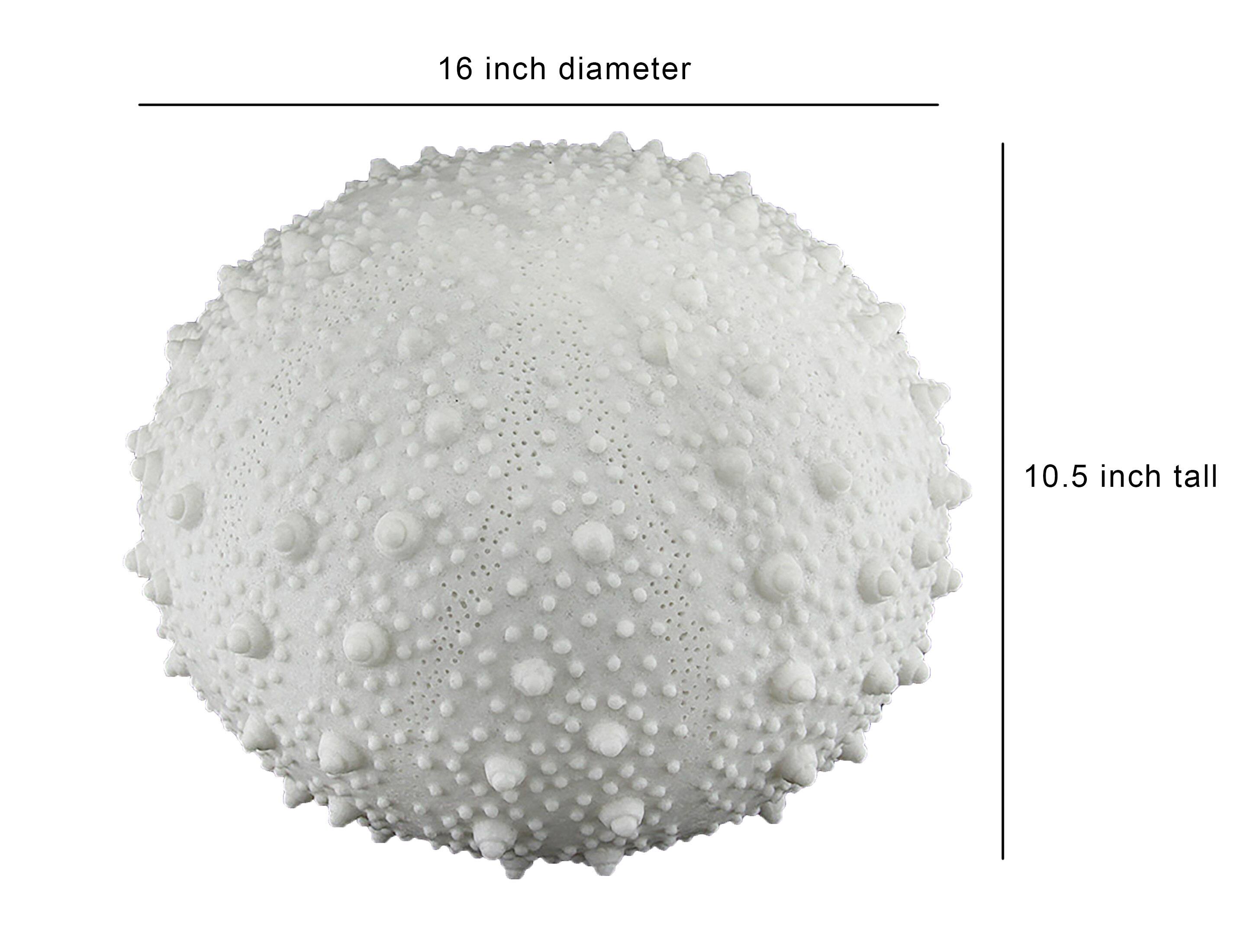 16 inch diameter  
10.5 inch tall