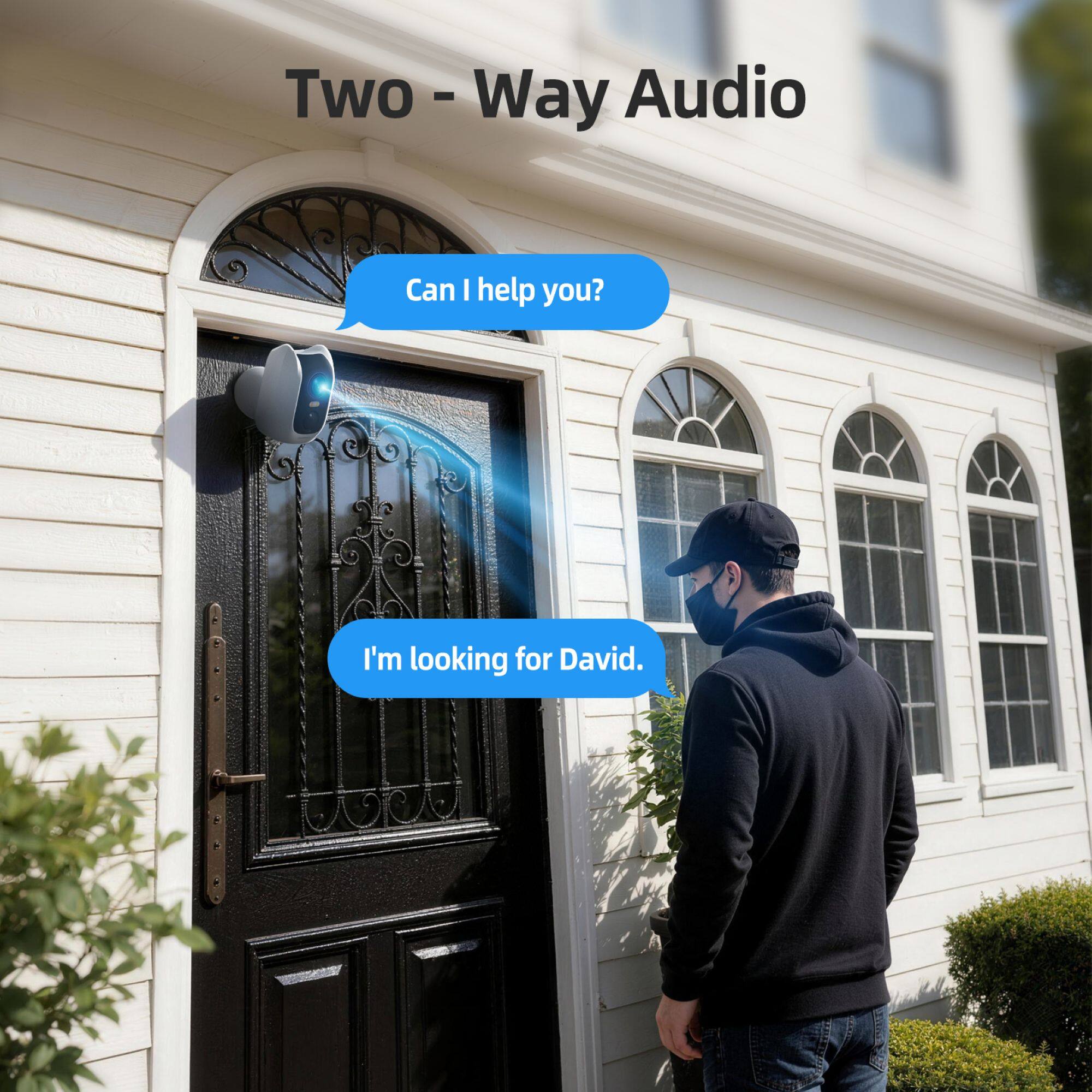 Two-Way Audio

Can I help you?

I'm looking for David.
