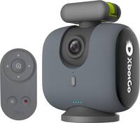 XbotGo - Chameleon 4K 60FPS AI Sports Camera with Auto-Tracking for Team Sports, Live Streaming, Smartphone Compatible - Lava Graphite - Front_Zoom