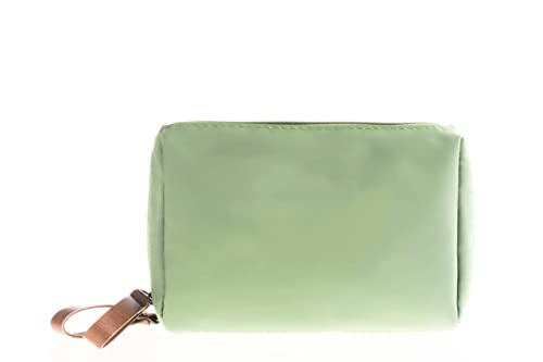 DORLUKFU - Small Makeup Bag for Purse Portable Waterproof Cosmetic Bag Travel Makeup Pouch for Women ( Square) - Green