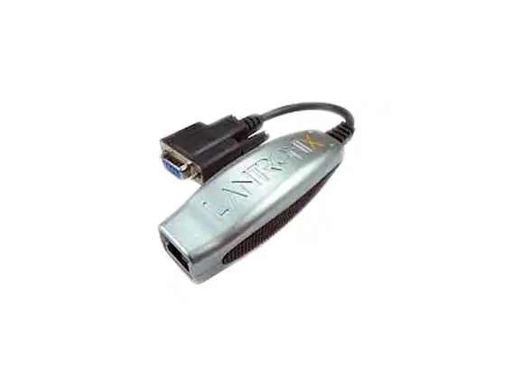 Front. Lantronix - Lantronix XDT10P0-01-S xDirect PoE Single Port RS232/422/485 10/100 Device Server w/o Power Supply.