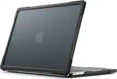 Angle. SaharaCase - Raider Shield Case for Apple MacBook Air 13'' M4 (2025) and M3 (2024) Laptops - Scorpion Black.