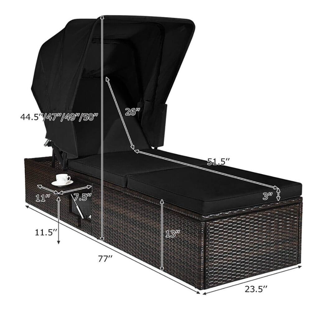 26" 44.5"/47"/49"/50" 44.5" 51.5" 11" 7.5" 11.5" 13" 77" 23.5"