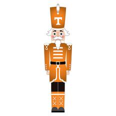 Front. Fan Creations - Tennessee Volunteers 46" Nutcracker Leaner - Multicolor.